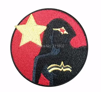 

Justice League Wonder Woman iron on patches movie TV embroidered DIY Applique Badge wholesale