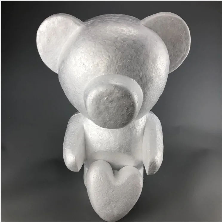 

50 cm and 60 cm bear artificial flower rose plastic valentine's day flowers fake flower