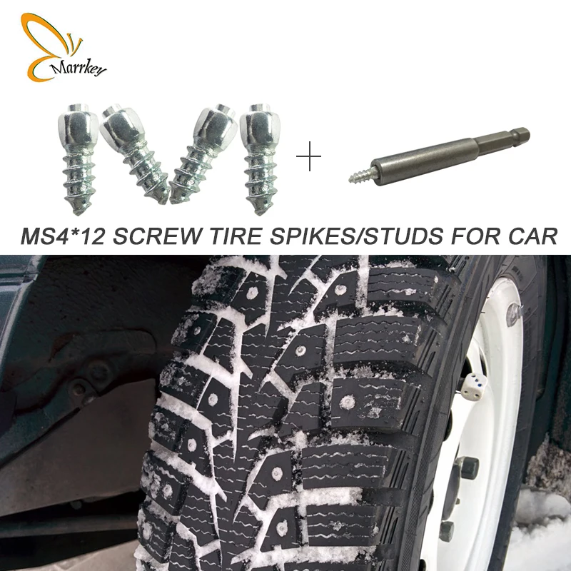 Buy Marrkey 100PCS Carbide Tire Studs Screw studs