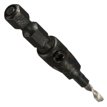 

Useful 4 pcs HSS drill Set Quick Change Hex Shank Screw #6 #8 #10 #12