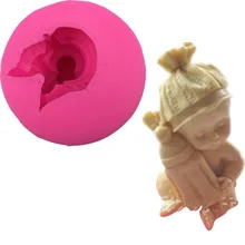 Бутылочка для кормления ребенка форма 3D силиконовая форма для кексиков форма пищевой мастики Кондитерские конфеты изготовление мыла украшение свечей инструменты F0279