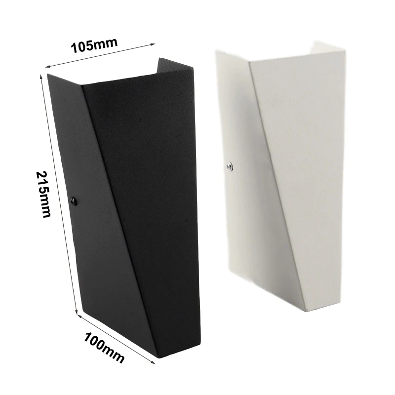 Online Feimeifeiyou 2019 lámpara LED de pared de 10 W, cama de aluminio, luces de lectura arriba y abajo para la superficie del pasillo del baño montada