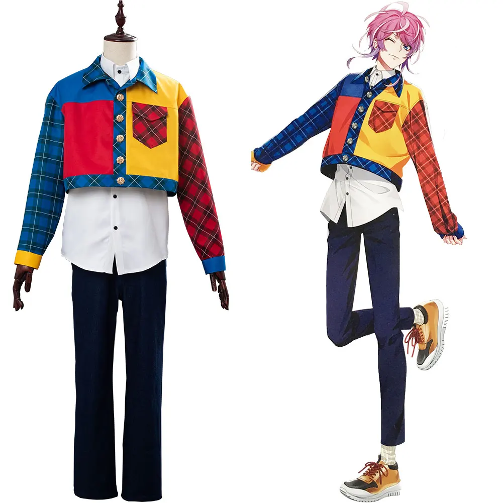 

DRB Division Rap Battle Hypnosis Mic Amemura Ramuda Cosplay Costume Full set outfit Halloween Carnival Costume