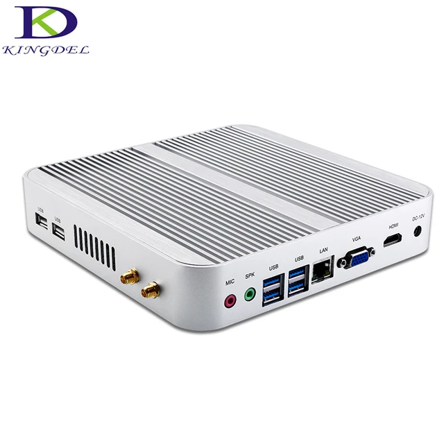 Best Price Kingdel Fanless i5 Mini PC Win10 3 Years Warranty Nuc Computer Intel Core i5 4200U HTPC TV Box with 16GB RAM 256GB SSD 1TB HDD Best Price Kingdel Fanless i5 Mini PC Win10 3 Years Warranty Nuc Computer Intel Core i5 4200U HTPC TV Box with 16GB RAM 256GB SSD 1TB HDD