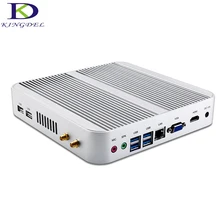 Kingdel Fanless i5 Mini PC Win10 3 Years Warranty Nuc Computer Intel Core i5 4200U HTPC TV Box with 16GB RAM 256GB SSD 1TB HDD
