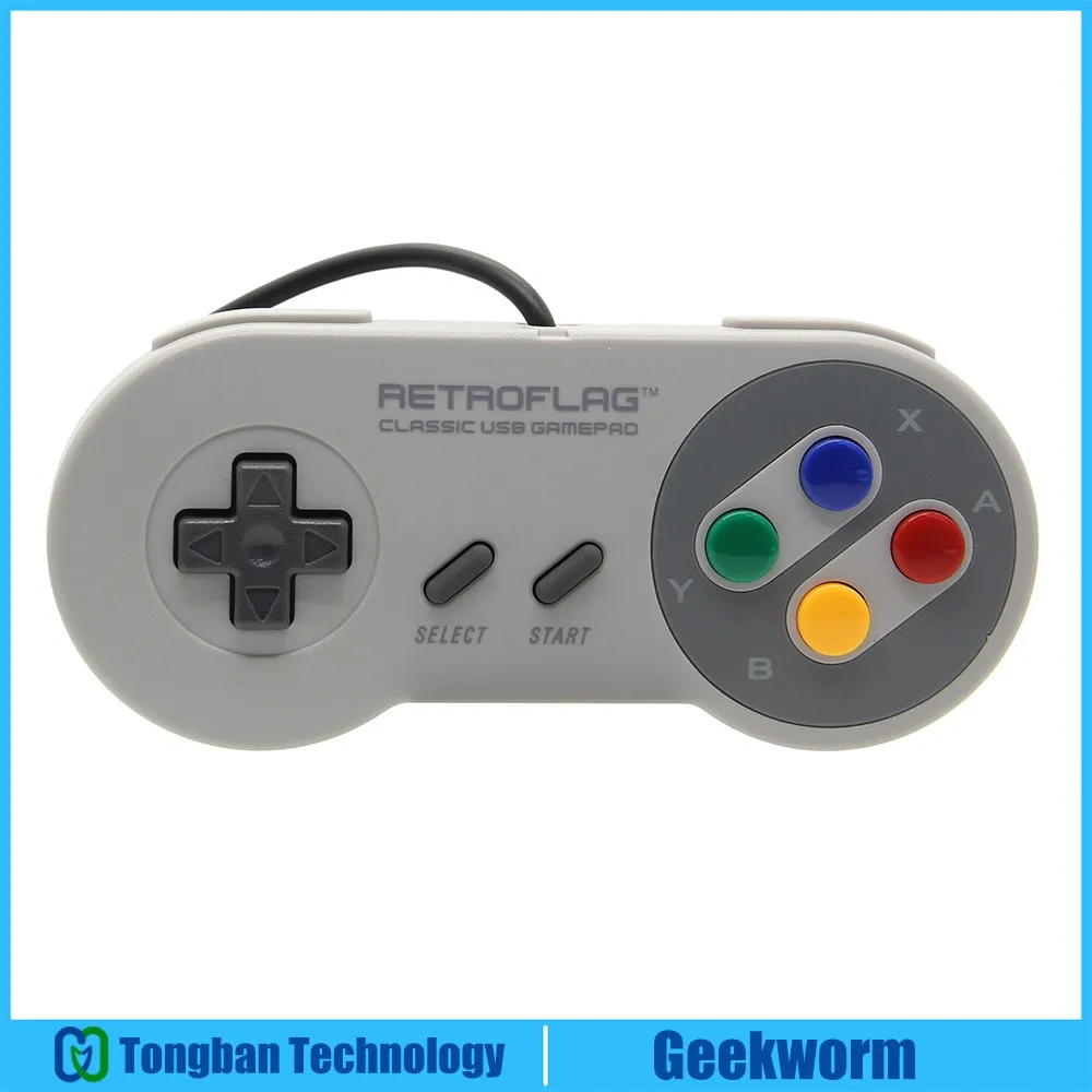 Игровой контроллер Retroflag SUPERPi/NESPi, без драйвера, 12 клавиш, USB ручка, геймпад для малины/WINDOWS/MAC/Linux