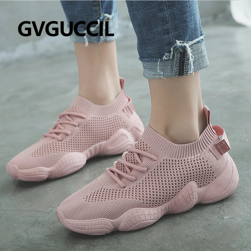 

Sport Shoes For Women Outdoor Athletic Antiskid and wear-resistant White Leisure Fashion Mesh Super Light
