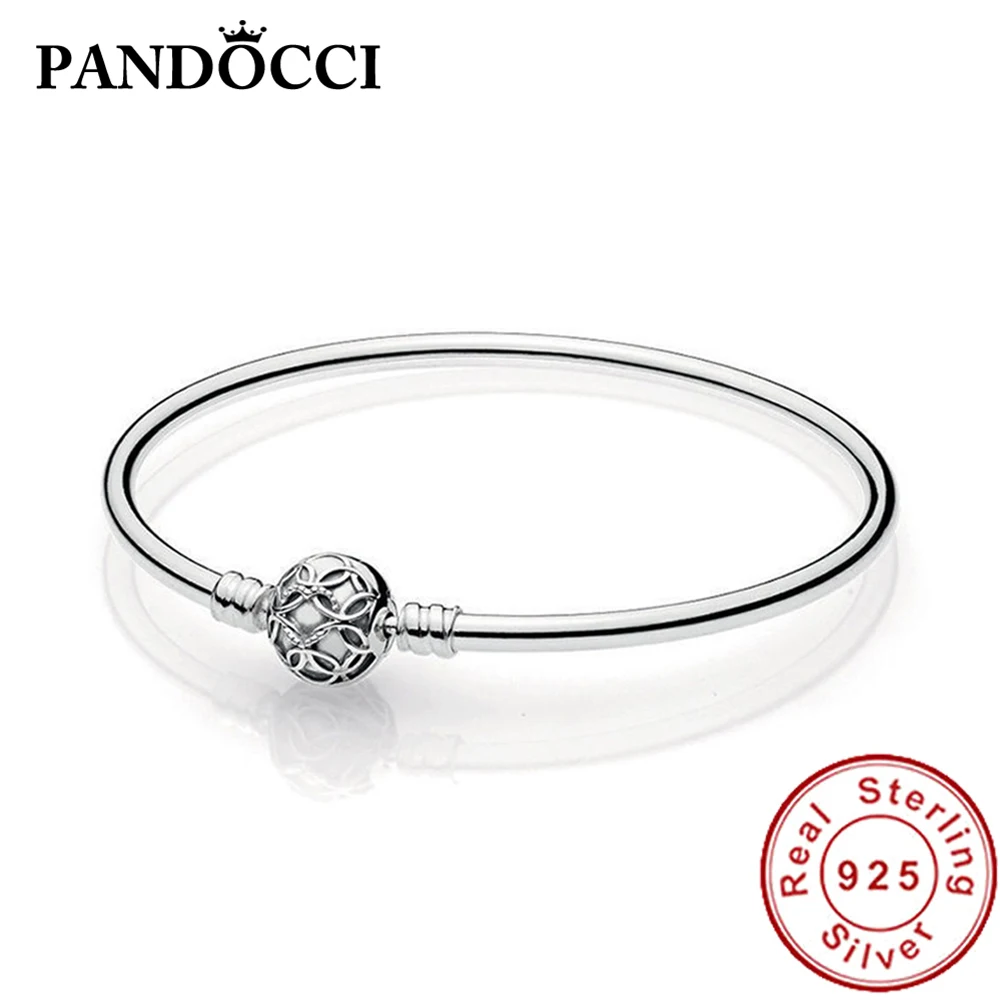 

PANDOCCI 100% 925 Sterling Silver 1:1 Original Authentic 597137 Celebration Limited Edition Bracelet Personality Romantic