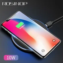 Best Offers Rosinop 10W QI Wireless Charger For apple iphone Charger Fast Charging Station For samsung S8 S9 Note 8 9 chargeur Induction Best Offers Rosinop 10W QI Wireless Charger For apple iphone Charger Fast Charging Station For samsung S8 S9 Note 8 9 chargeur Induction
