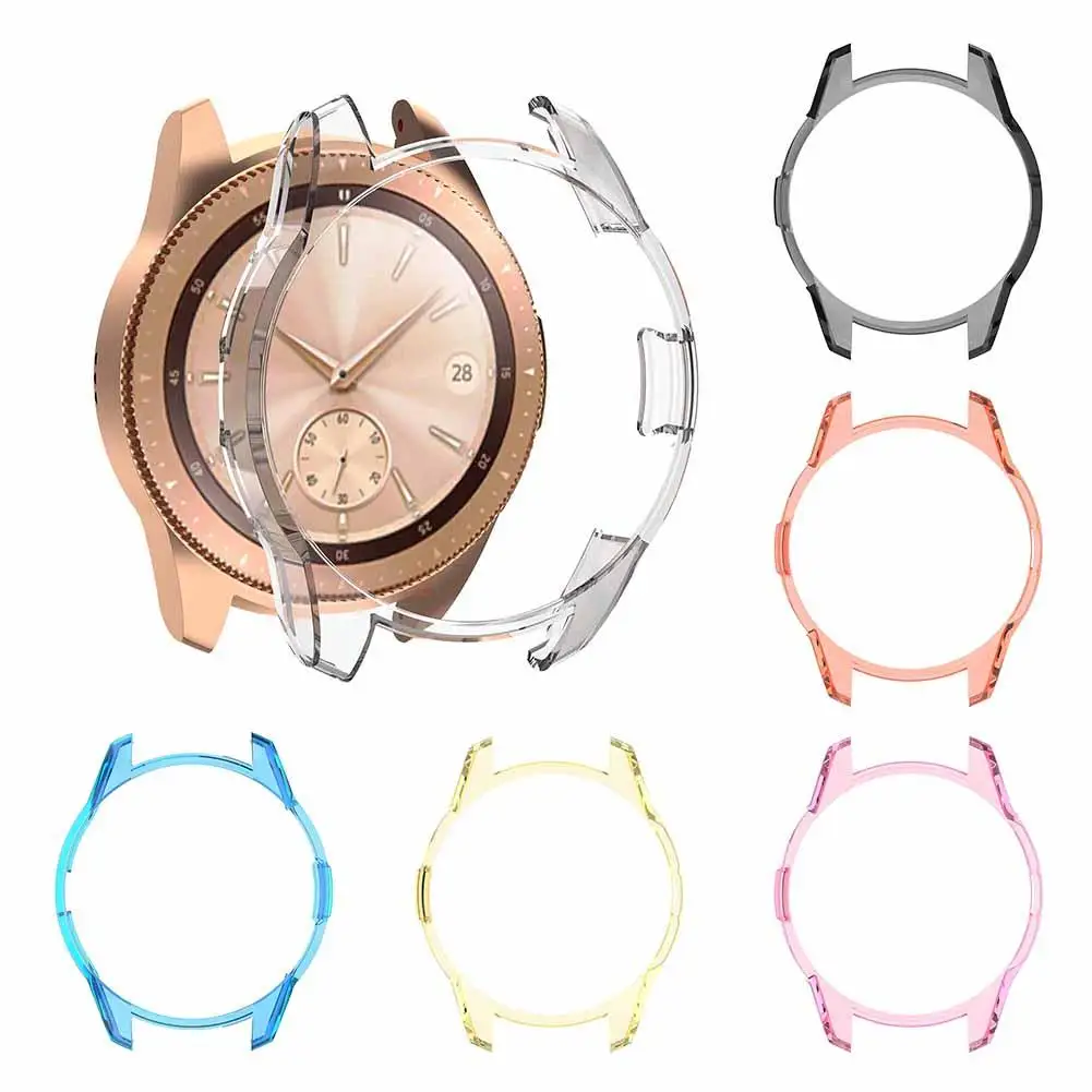 

Gear S3 Frontier Case Cover Transparent PC Cover Case For Samsung Galaxy Watch 46mm 42mm Gear S3 Frontier Protective Shell