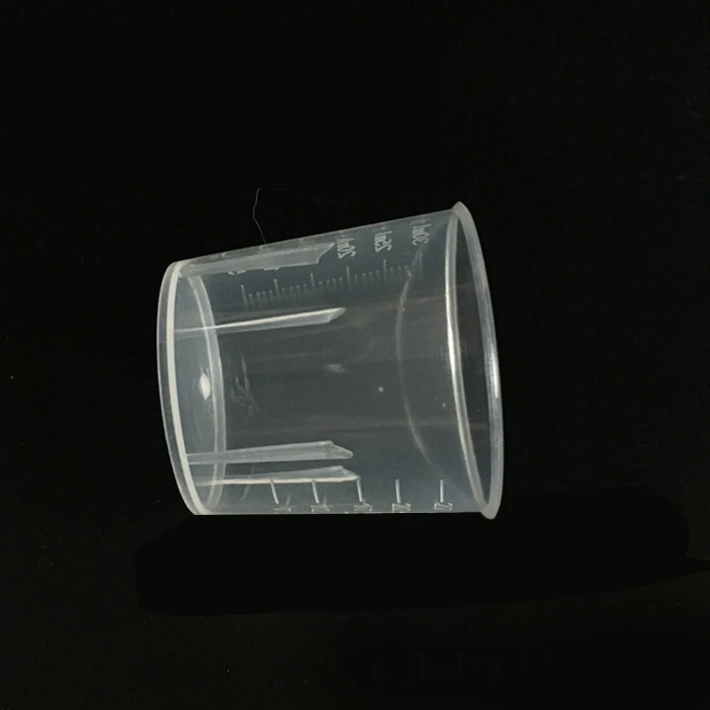 100 шт 30 мл, пластиковые прозрачные мерные чашки с весами для лаборатории кухня пластиковый мерный стакан