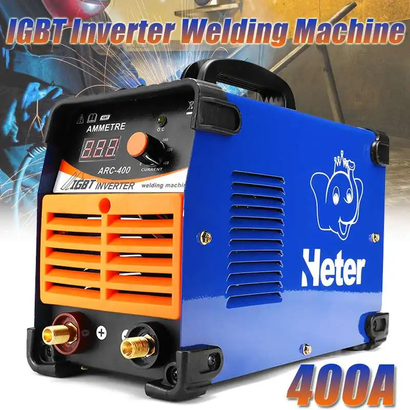 

Efficient DC Inverter ARC Welders 220V 10-400A IGBT MMA Welding Machine for Home Beginner Lightweight