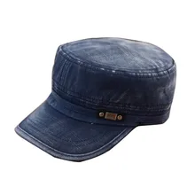 Горячая мода лето Регулируемая Классическая Армейская простая винтажная шляпа кадетский Военная Кепка D1