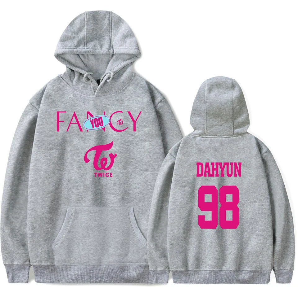  Twice Kpop K Pop Fancy Hoodies Printing Women/Men Hoodies Sweatshirt Harajuku Casual Hot Sale Korea