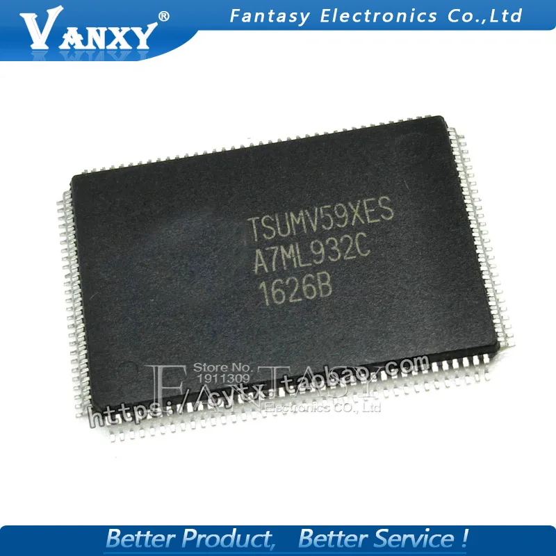 

2PCS TSUMV59XES-XG TSUMV59XES QFP good quality