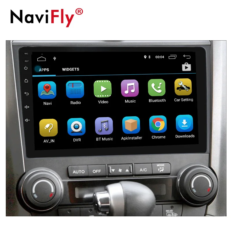

Navifly Android 8.1 car gps radio player for Honda CRV 2007-2011 Automotivo stereo player Radio IC 7708 AMP TDA7851