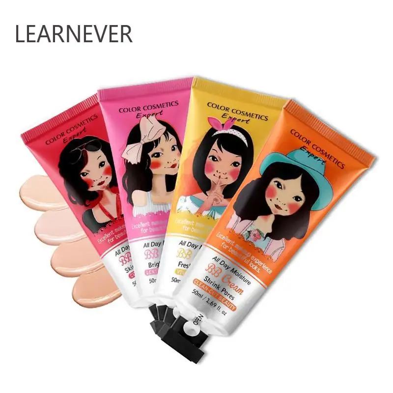

Korean Makeup Face Base Liquid Foundation Brand Bb&cc Cream 50ml Make Up Concealer Moisturizing Whitening Cosmetics