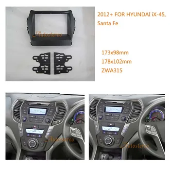 

Car Radio Fascia multimedia Frame Kit For Hyundai iX-45 Santa Fe 2012+ Facia Panel Trim Dash CD