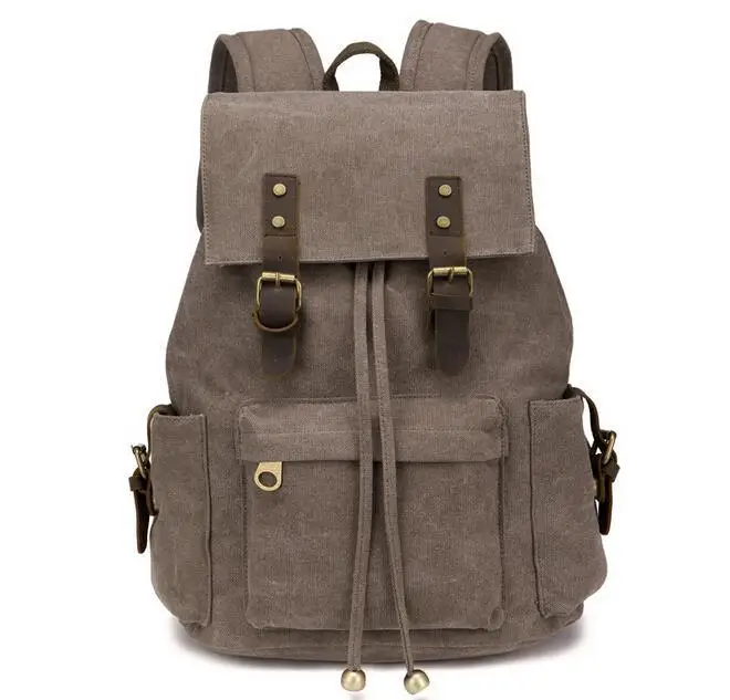 2015 mochila hombre mochila del Vintage bolso de hombro nueva mujer fr5qwf7