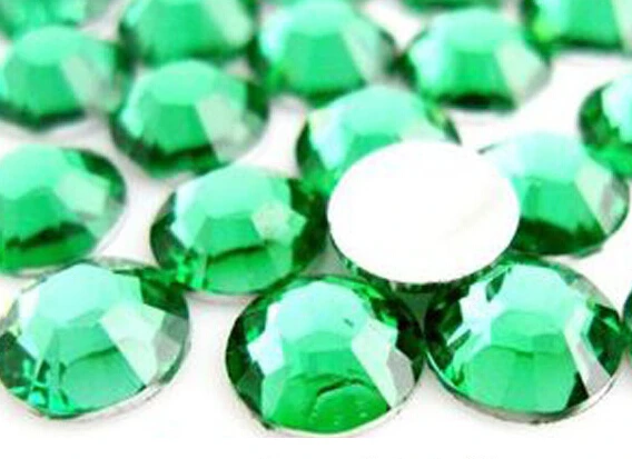 Бесплатная доставка ~! Зеленые циркониевые полимерные кружева плоские бусины для
