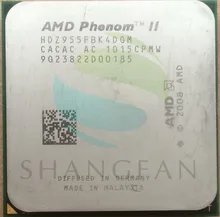 AMD Phenom II X4 955 125 Вт четырехъядерный настольный процессор HDZ955FBK4DGM HDZ955FBK4DGI разъем AM3