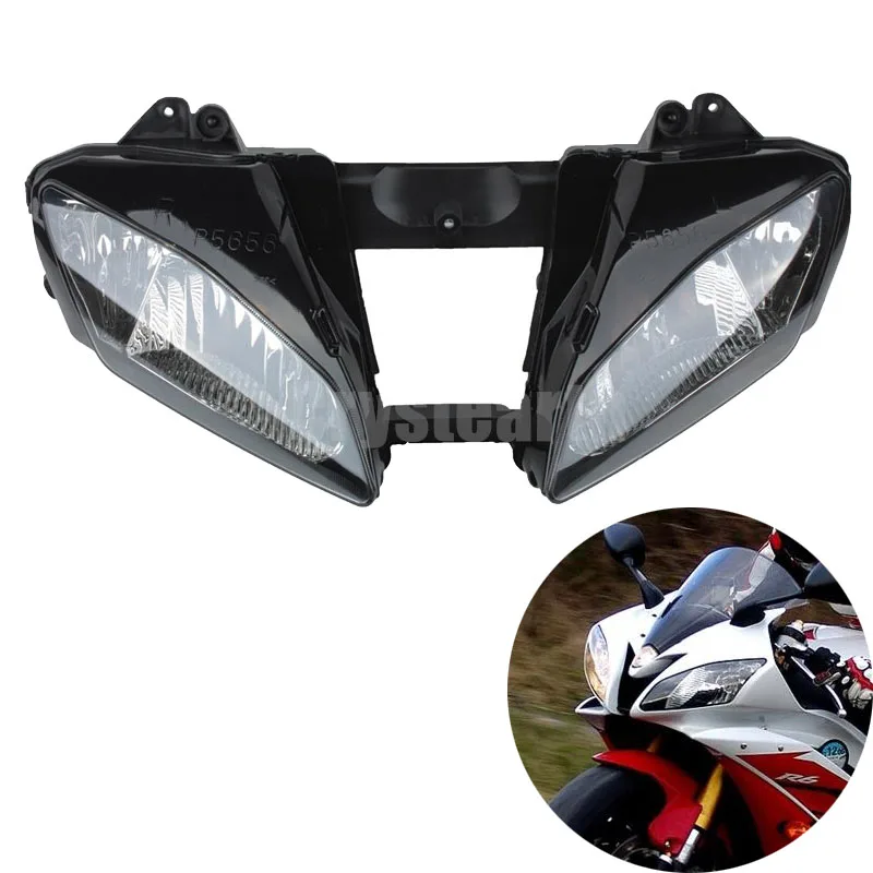 Передняя фара для мотогонок Yamaha YZFR6 YZF R6 2006 2007|assembly| |