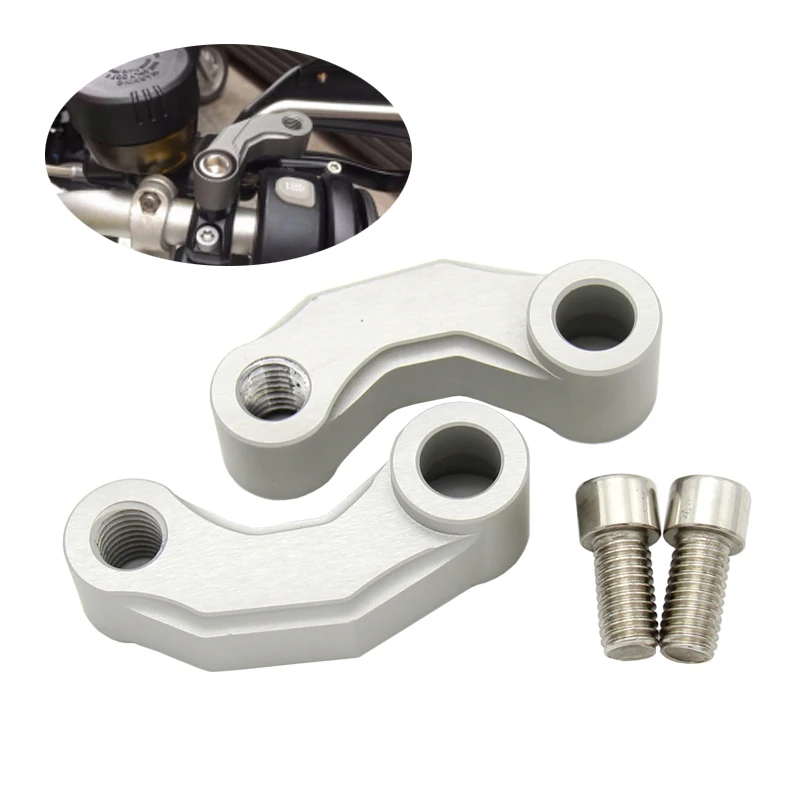 

Mirrors Riser Extension Brackets Adapter For BMW R1200GS LC/Adventure 2013-2018, R nineT / R1200R 15-17 Motorcycle Accessories
