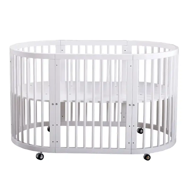 round baby bed