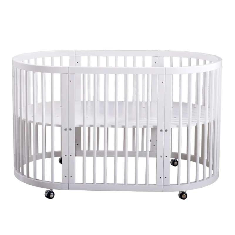 bassinet with fold down side