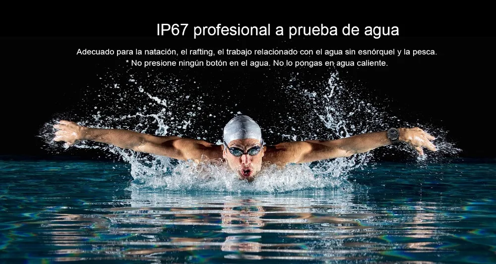 4 LEMFO LEM6 reloj inteligente impermeable para natacion