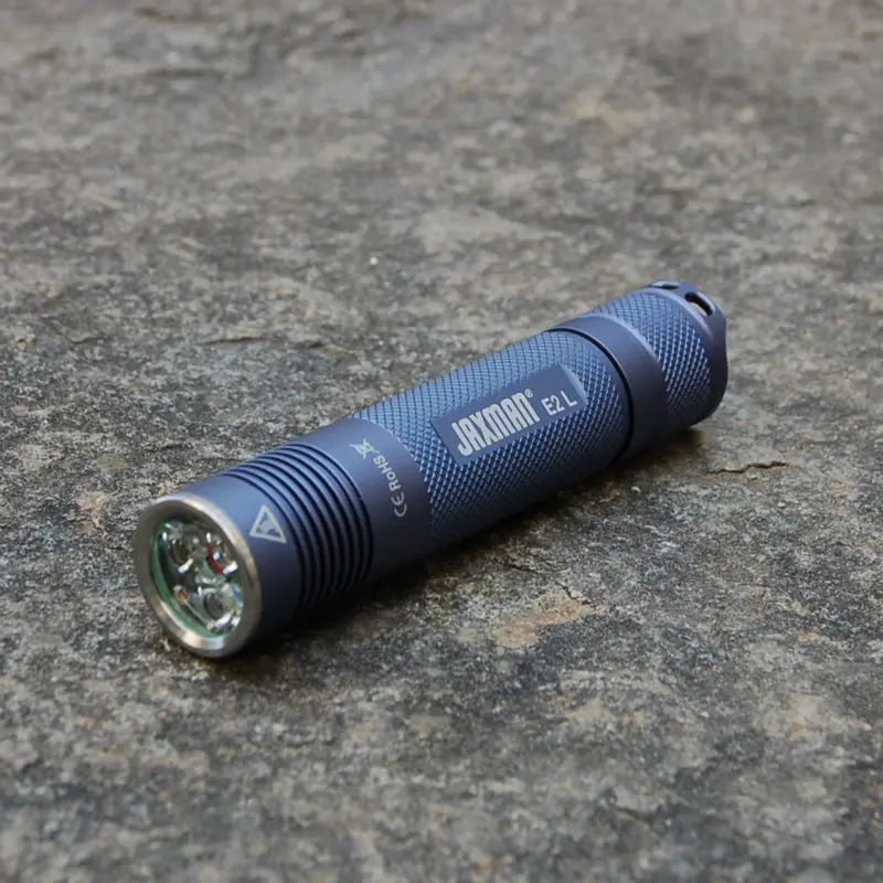 Фонарик JAXMAN E2L с 3 светодиодами и линзой TIR 18650 фонарик Nichia 219C|18650 flashlight|flashlight