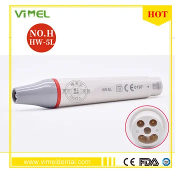 

HW-5L Original Ultrasonic scaler handpiece Dental Woodpecker Detachable LED Handpiece fit for Woodpecker UDS EMS Scaler