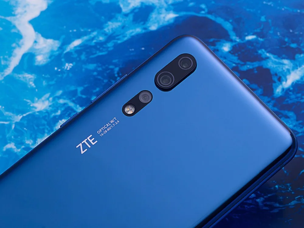 DHL Быстрая zte Axon 10 Pro 5G мобильный телефон Snapdragon 855 Android 9,1 6,4" 2340x1080 12 Гб ram 256 ГБ rom 48.0MP NFC