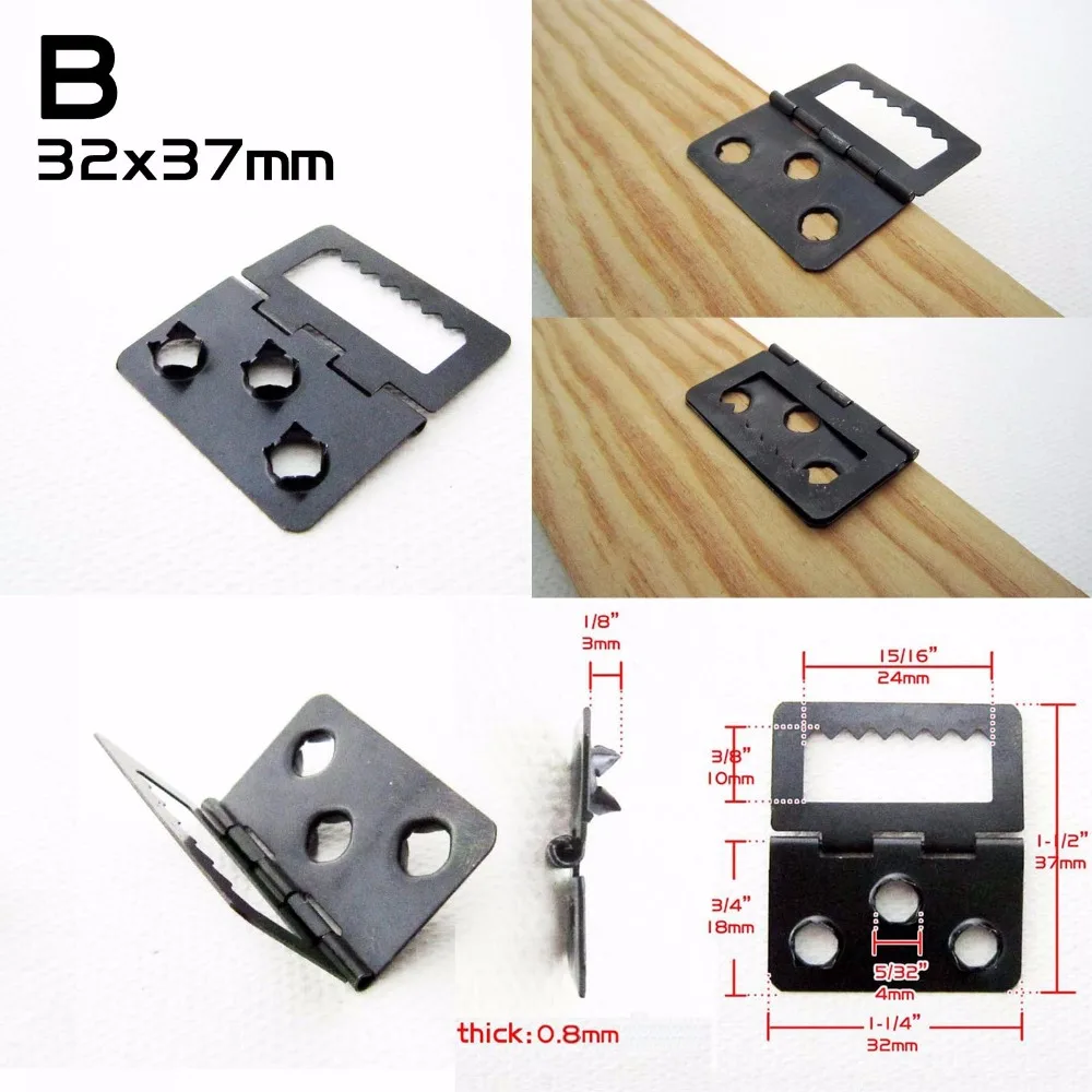 25 Picture Photo Artwork Oil Painting Frame Backboard Barbed Self Fix