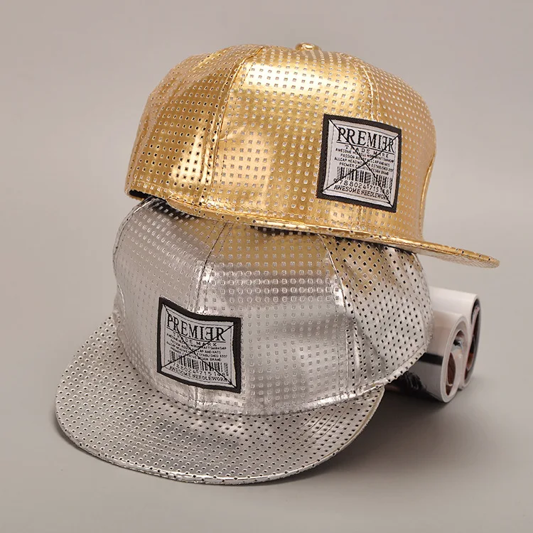 Мода Унисекс Буквы Полые Хип-Хоп Snapback Шапки Шляпы Плоским Полями Бейсболка