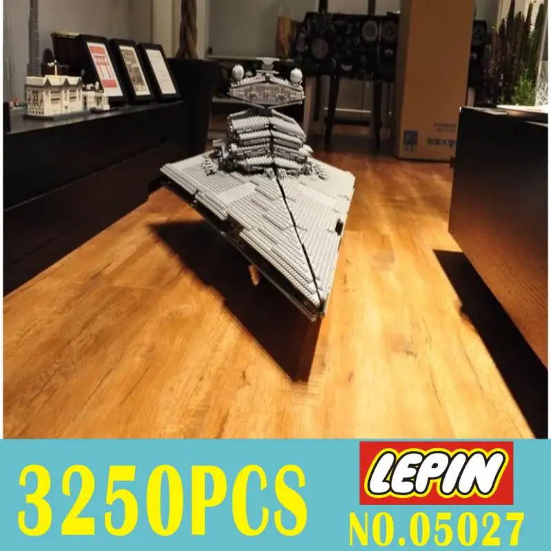 

LEPIN 05027 3250pcs Star Series Wars Emperor Fighters Starship Model Compatible 10030 Building Blocks Bricks Assembling Toy