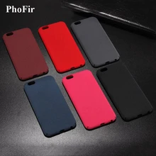 

Hard frosted Case for iphone 7 6S 6 Plus SlimMatte Rock Sand Quicksand PC Back Cover For iphone 6 6S 7 Plus Black Grey Wine Red