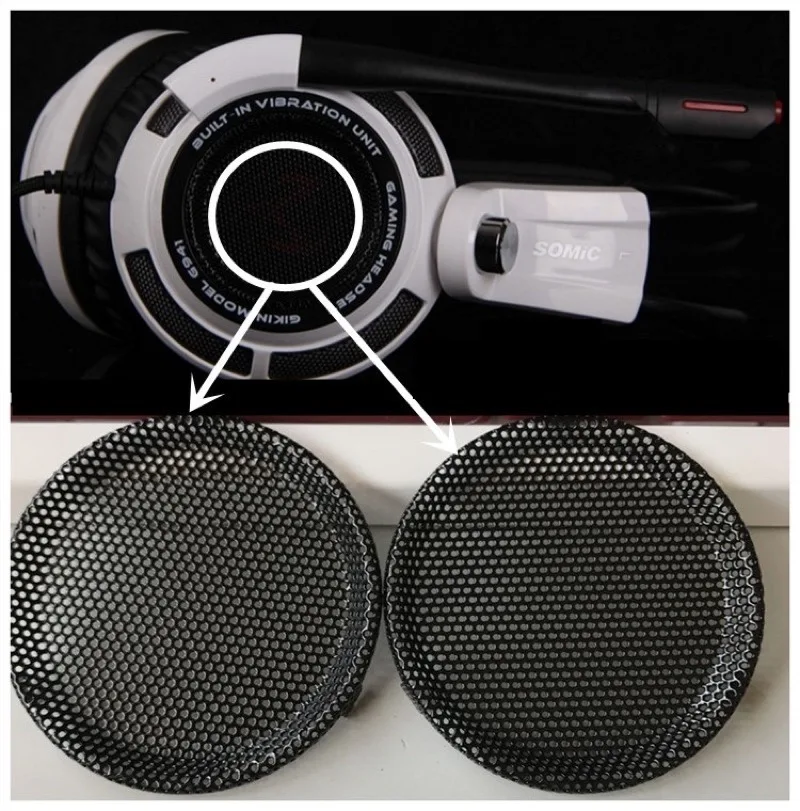 Reposição Almofadas de Ouvido Capa para Somic G941 G941 n Fone Ouvido Earpads Espuma Cabeça Banda Superior Almofada Peças de - Image 5