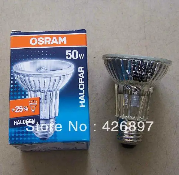 OSRAM Halopar 20 50W E27 230V 64832 ALU Superstar 10 angle 30 angle halogen OSRAM Halopar 20 50W E27 230V 64832 ALU Superstar 10 angle 30 angle halogen