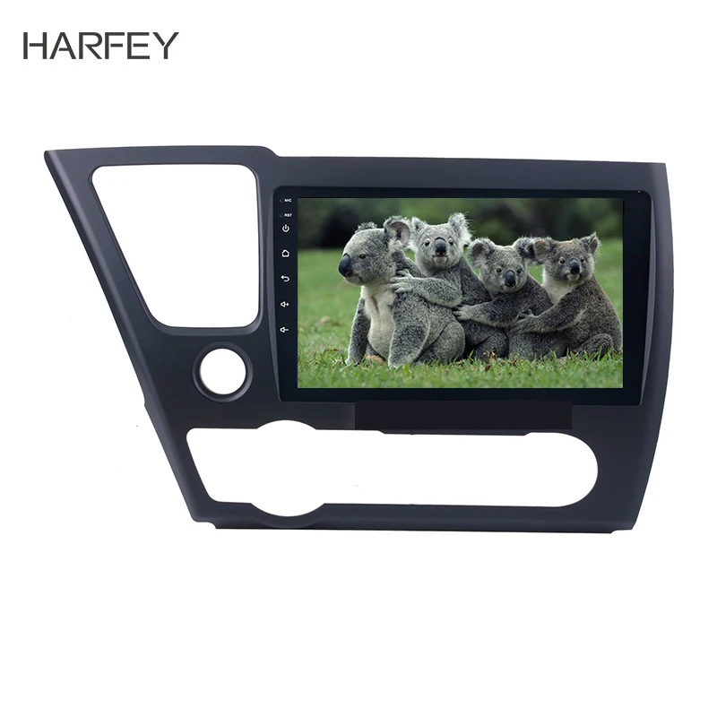 

Harfey Car GPS Autoradio Stereo 1+16GB Navi 9" HD Android 8.1 for HONDA CIVIC 2014 2015 2016 2017 Head Unit with Bluetooth WIFI