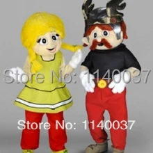 Маскоты Викинг пара Маскоты костюм персонажа из мультфильма карнавальный костюм маскарадный костюм партии