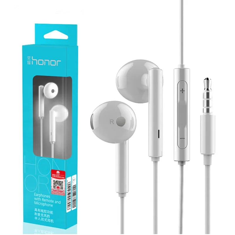 Original AM110 Earphone for Huawei Honor phone In Ear Headset Earphones 3.5mm plug With Mic For