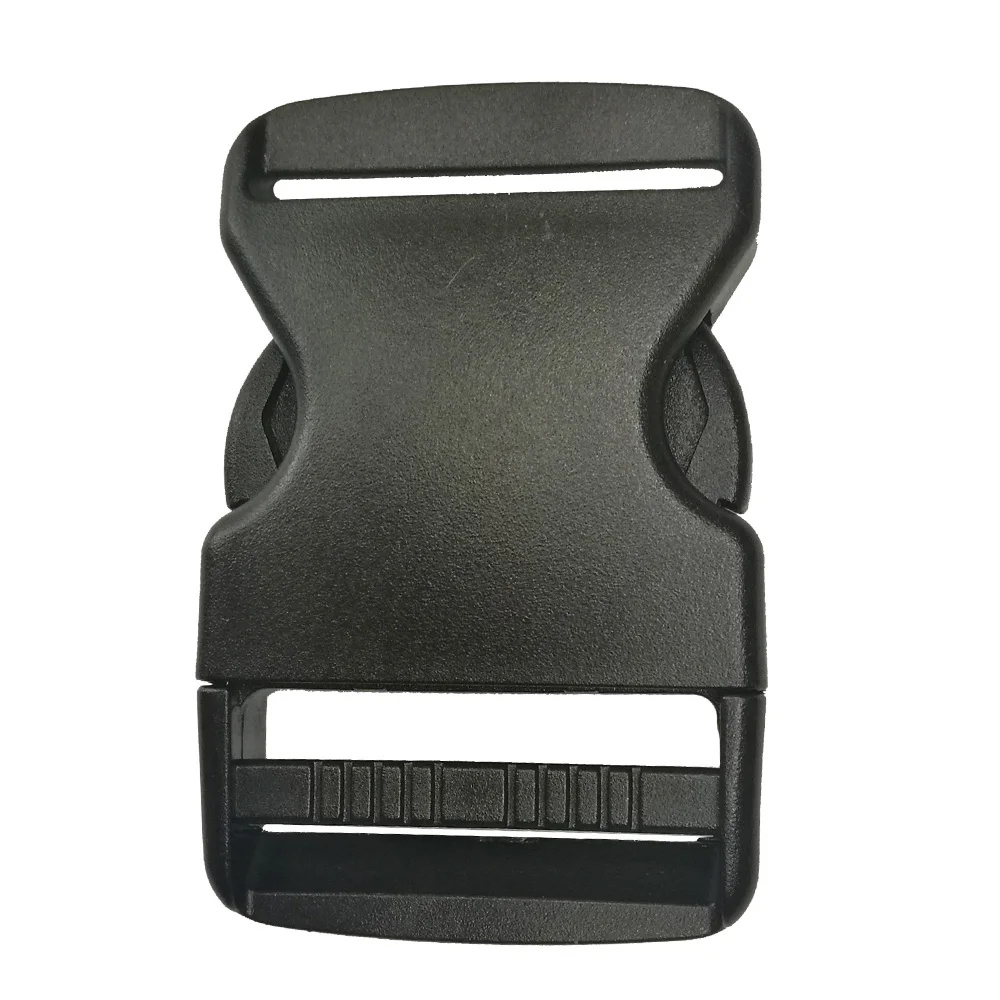 Camping Curved Buckles Side Release Nylon bing Buckle Single Adjust Clasp Fit 38mm Straps