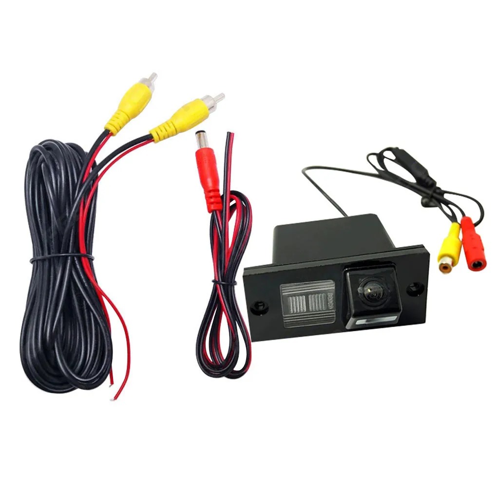 1 комплект камеры заднего вида DC12V 120mA для hyundai H1/H-1/i800/H300/H100 новая Автомобильная камера заднего вида Прямая поставка Y25 - Название цвета: Black