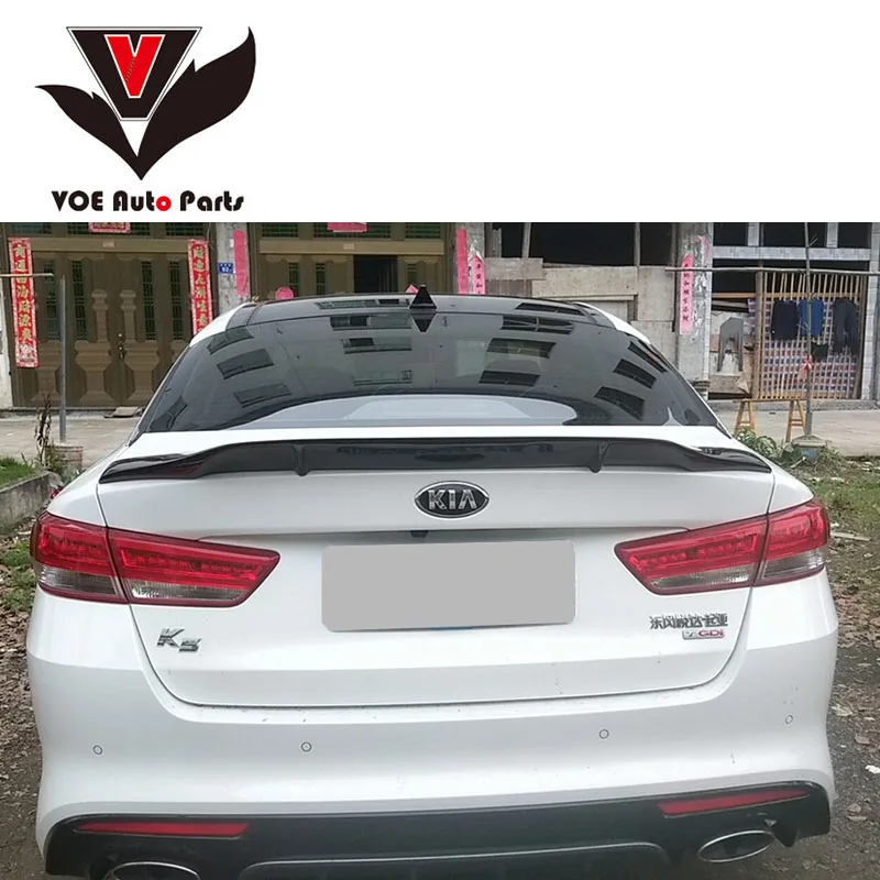 K5/Optima R-style углеродное волокно/FRP заднее крыло спойлер для KIA K5/Optima