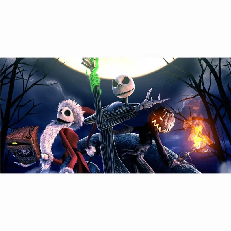 Банное полотенце из бамбукового волокна Jack Skellington 140x70 см|towel 140x70cm|shower toweltowel drying |
