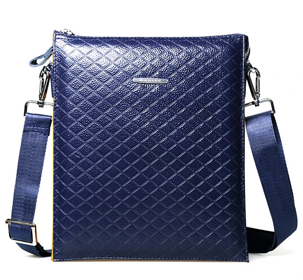 

Free shipping High Quality 100% Guarantee Genuine Leather Men Messenger Bags Multifunctional package