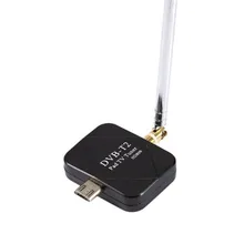 Хит продаж 1 шт. Мини Micro USB dvb-t цифровой мобильный ТВ тюнер приемник для Android 4.1 выше Горячая всему миру