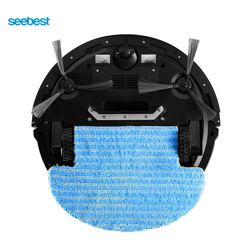 Seebest D730 Момо 2,0 робот пылесос с влажной/сухой уборки Функция, чистый робот аспиратор графиком, россии Склад