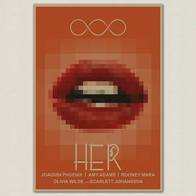 Ее плакат с Оскаром в стиле ретро крафт-бумага кофейное украшение настенные картины обои наклейки на стену Декор для спальни декор комнаты